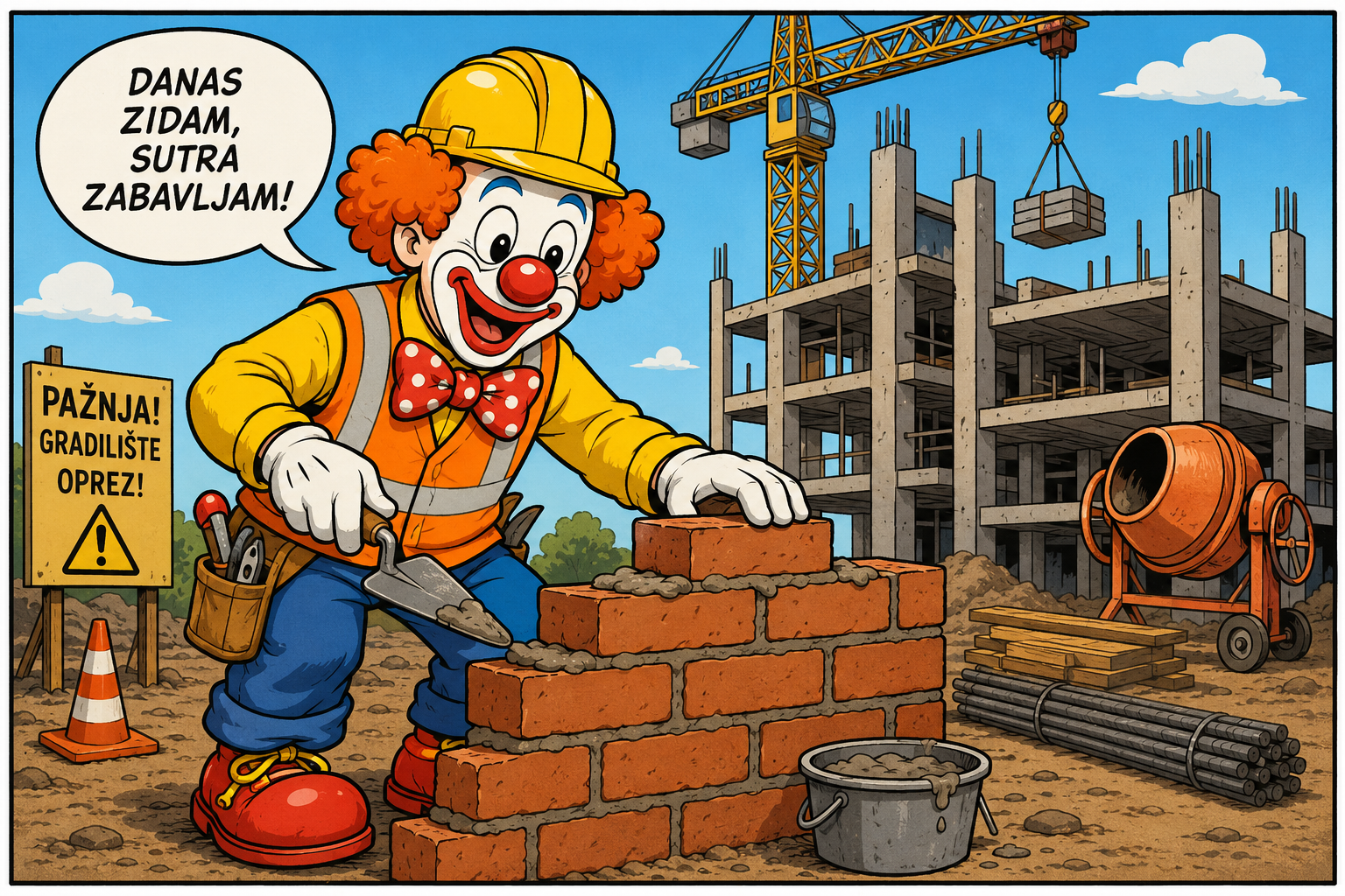 Under construction illustration